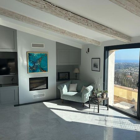 Luxury Villa In Vence With Panoramic Sea Views Exterior photo