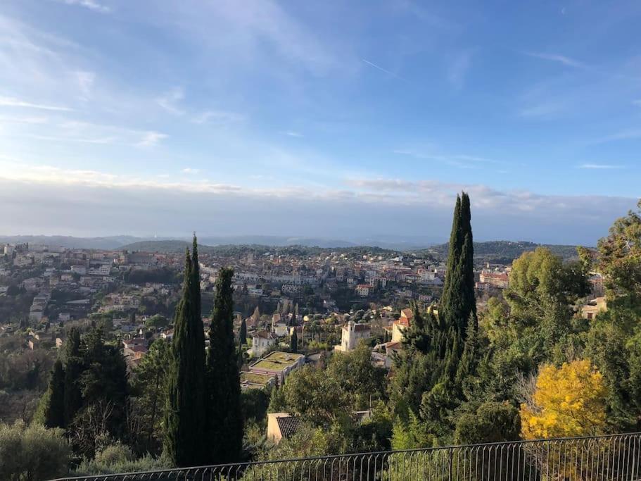 Luxury Villa In Vence With Panoramic Sea Views Exterior photo