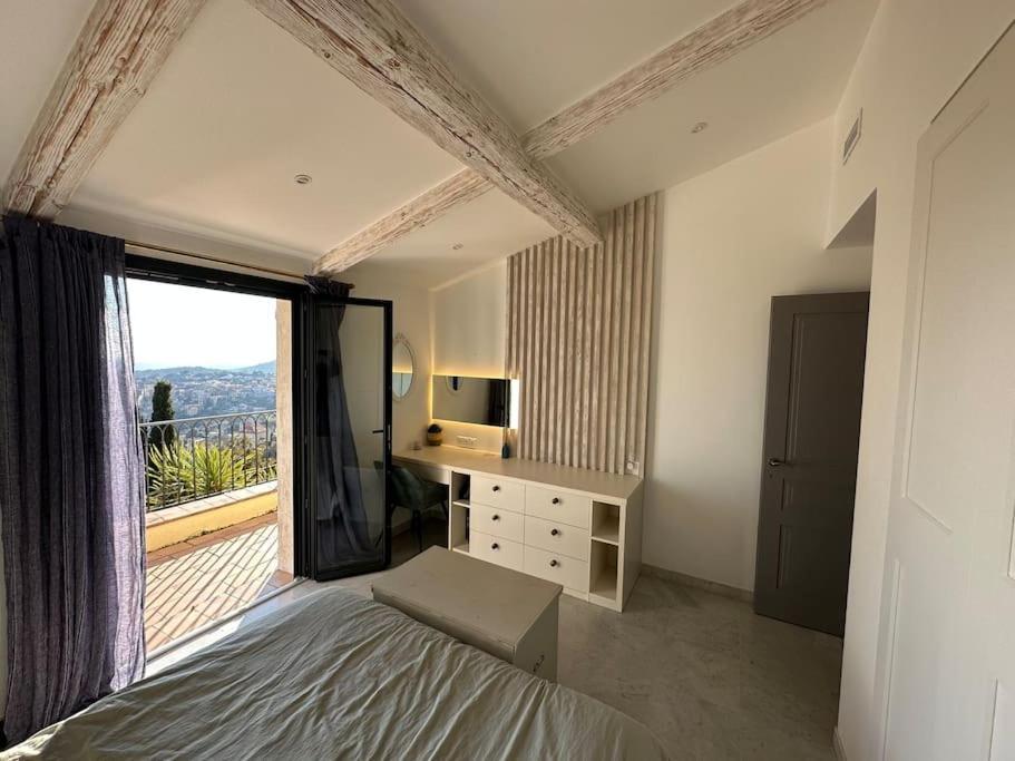 Luxury Villa In Vence With Panoramic Sea Views Exterior photo