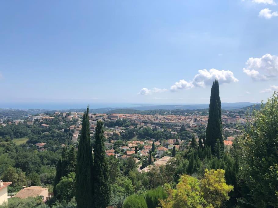 Luxury Villa In Vence With Panoramic Sea Views Exterior photo